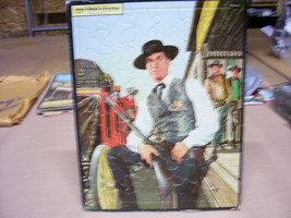 Vintage Frame Tray Inlay Puzzle Hugh O'Brian as Wyatt Earp Whitman #4427:29 - $21.55