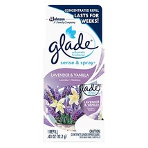 Glade Sense &amp; Spray Refill, Lavender Vanilla, 0.43 Oz - £20.79 GBP