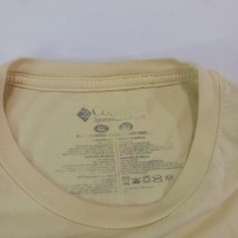 Columbia PFG Men's Cotton Yellow Short Sleeve Pullover Graphic T-Shirt Size XL image 7