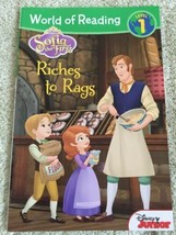 World of Reading: Sofia the First Riches to Rags Level 1 Reader Paperbac... - $3.43