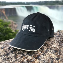 Niagara Falls Black Pull Draw String Dad Mom Hat Cap OSFM One Size Tourist - $233.37 MXN