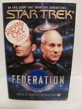 Star Trek Federation by Judith Reeves-Stevens, Garfield Reeves-Stevens 1994 - £7.88 GBP