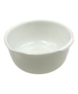 Fire King Sunbeam Mixmaster Mixing Bowl Large White Milk Glass w Spout V... - £19.67 GBP