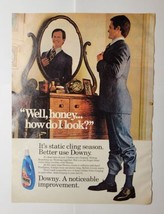 Downy Laundry Fabric Softener Honey How Do I Look? 1976 Magazine Ad - £9.37 GBP