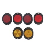 6 Military Vehicle Reflectors, 4 Red Lens, 2 Amber Lens Plus Black/Tan/G... - €34,35 EUR 6 Military Vehicle Reflectors, 4 Red Lens, 2 Amber Lens Plus Black/Tan/G... - €34,35 EUR