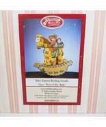 San Francisco Musical Box  Baby Express Rocking Giraffe 7.75 &quot; NEW - $1,374.01 MXN