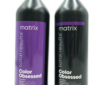 Matrix Total Results Color Obsessed Shampoo &amp; Conditioner For Color Care... - $49.45