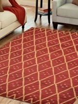 Glitzy Rugs UBSN01118K2612A32 10 x 14 ft. Hand Knotted Wool Geometric Area Rug - £570.52 GBP