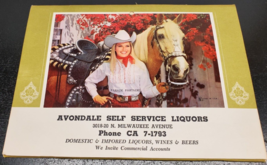 1971 Avondale Self Service Liquors Full Color Calendar - Colorful Graphics - £22.13 GBP