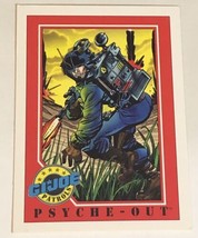 GI Joe 1991 Vintage Trading Card #150 Psych Out - $1.97