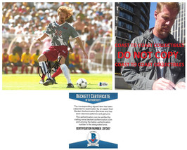 Alexi Lalas signed USA soccer 8x10 photo Beckett COA Proof autographed, - £78.29 GBP