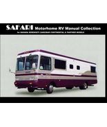 SAFARI MOTORHOME OPERATIONS MANUALS 480pg for Sahara Panther RV Service ... - $25.73