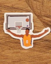Golden State Warriors Sticker or LA LAKERS Sticker Basketball Chromebook NBA - £1.59 GBP