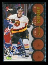 Vintage 1995 Classic 5 Sport Autograph Hockey Card Shane Kenny Flyers I - £11.85 GBP