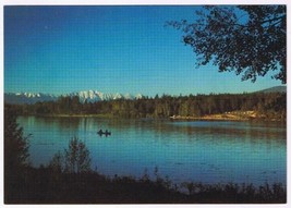 Postcard Jim Smith Lake Cranbrook Rocky Mountains British Columbia - £2.27 GBP