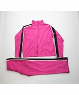 Vintage 90s Y2K Nike Womens Large Travis Scott Mini Swoosh 2 Piece Track... - $135.71 CAD