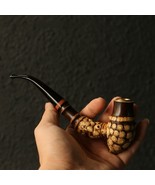 Purely handmade natural full-nailed purple bamboo root dual-purpose smok... - $2,094.16 MXN