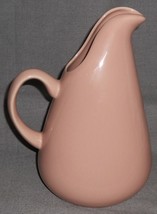 2002 Oneida RUSSEL WRIGHT CORAL PINK PATTERN 90 oz 10 1/2&quot; tall PITCHER - £38.94 GBP