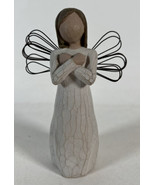 Willow Tree Figurine Sign For Love 2003 Demdaco- Angel Figurine By Susan... - £7.13 GBP