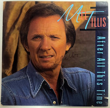 Mel Tillis signed 1983 After All This Time Country Album Cover/LP/Vinyl Record-  - £57.64 GBP