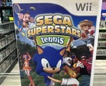 Sega Superstars Tennis (Nintendo Wii, 2008) CIB Complete Tested! - $8.80