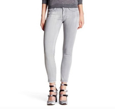 IRO Paris Donne Jeans Rebecca Slim Fit Grigio Chiaro Taglia 30W AG767  - $75.75
