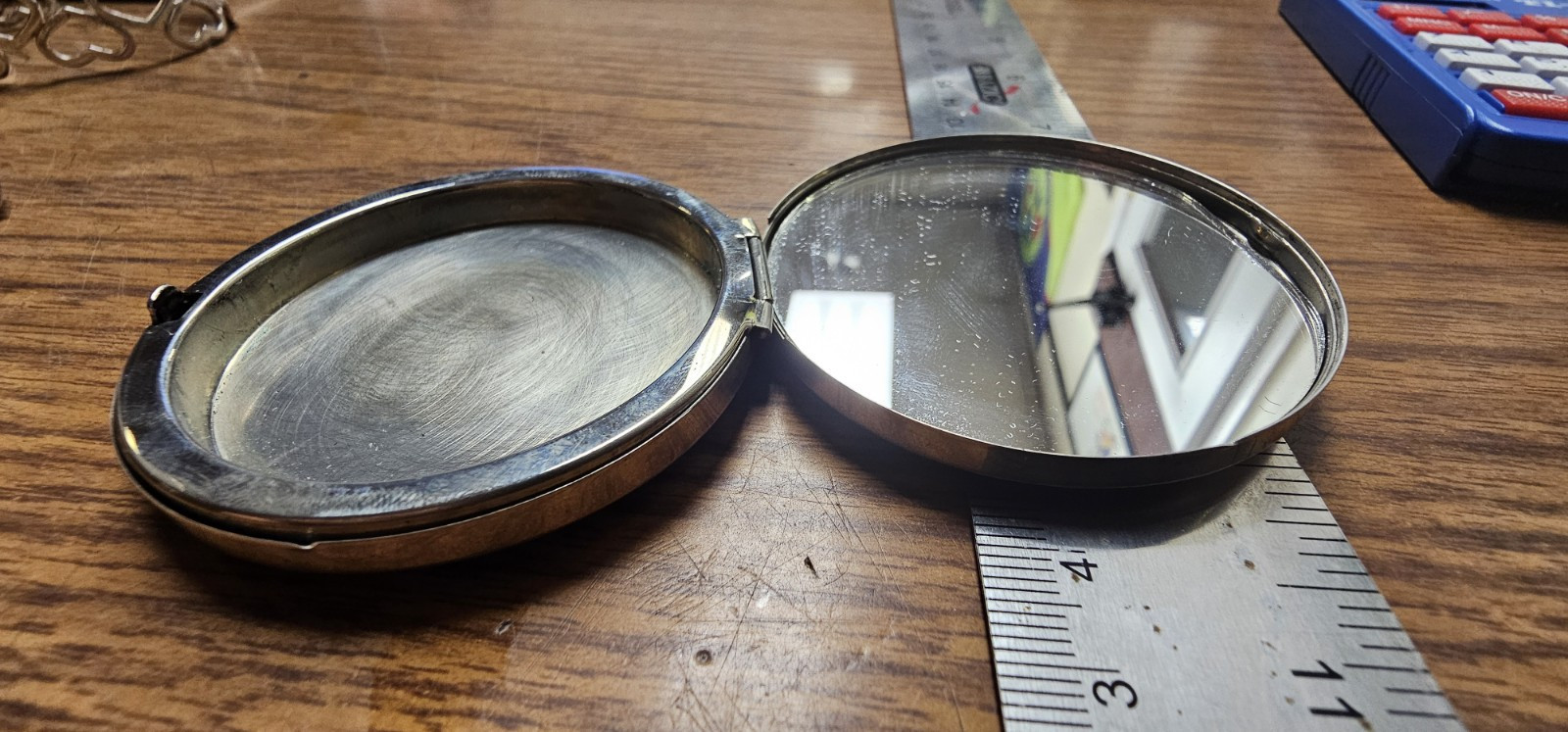 Silver 925 Compact Mirror Vintage Tiffany & Co Item image 9
