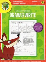 Educational Draw and Write - Reproducible Workbook - Grades 1 - 3 - £4.78 GBP