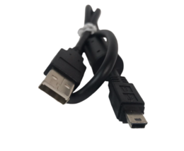 Mini USB A USB 2.0 Sincronizzazione Dati Cavo di Ricarica, Nero - £7.83 GBP