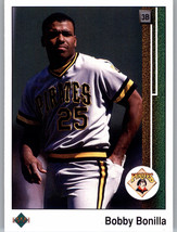 1989 Upper Deck 578 Bobby Bonilla  Pittsburgh Pirates - $1.75