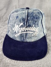 Wyoming Triangle Headwear Hat Unisex One Size Blue Denim Vintage Basebal... - £28.01 GBP