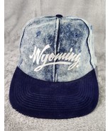 Wyoming Triangle Headwear Hat Unisex One Size Blue Denim Vintage Basebal... - £27.90 GBP