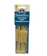 Floss Holder DMC Stitch Bow 10 per Package Holds Full Skein Without Wind... - $5.89