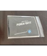 Mike Tyson's Punch-Out! MANUAL ONLY Nintendo NES Oval Seal of Quality MI... - $98.01