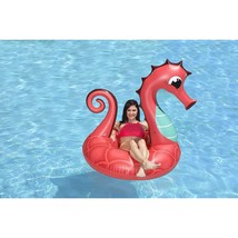 Poolmaster 48-Inch Swimming Pool Tube Float, Seahorse, Coral - £30.05 GBP