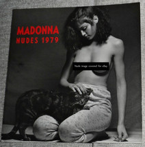 Madonna Nudes 1979 Photography by Martin Schreiber Famous Singer Trade P... - $33.71