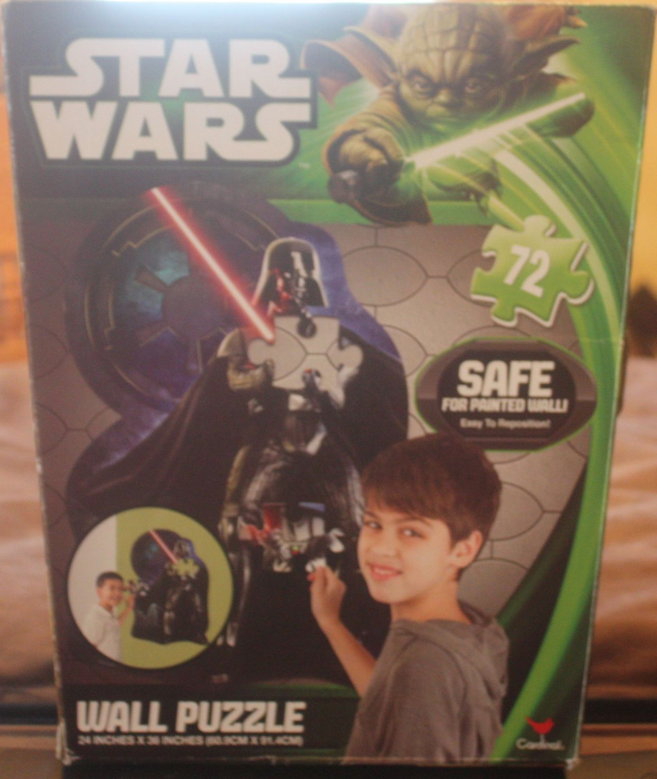 2013 Cardinal Star Wars Darth Vader 72 Piece Wall Puzzle - Complete - $10.00