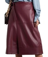 Skirt Leather Long Size Maxi Women&#39;s Lambskin Nwt Vintage Women Lined Bu... - $163.41 CAD+