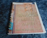 New Popular Standard Songs Easy Piano Organ Deluxe Album - $9.99