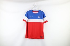Nike Boys Size XL USMNT 2014 Away Team USA Soccer Jersey Striped Polyester - $44.50