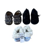 Baby Infant Newborn Boy Mixed Shoe Lot Sandals Black Dress Shoes Slipper... - €8,59 EUR