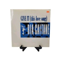 1991 Ria Cataine Give It 12&quot; Single Vinyl Promo Made In England  - $11.54