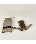 Vintage Barlow Pocket Knife Made In Japan Edison Pipe &amp; Tubing Houston TX - €8,70 EUR