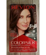 Revlon ~ ColorSilk ~ Beautiful Color ~ 37 Dark Golden Brown ~ Hair Dye ~... - £11.77 GBP