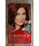 Revlon ~ ColorSilk ~ Beautiful Color ~ 37 Dark Golden Brown ~ Hair Dye ~... - $284.83 MXN
