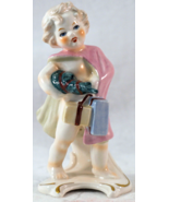 Goebel Cherub Figurine 12-032-12 Monatskinder December Child with Presen... - $62.50