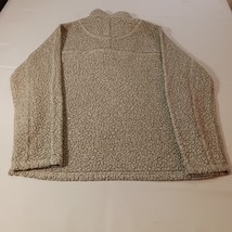 True Grit Men's Beige/Tan 1/4 Zip Pullover Sweater Jacket Size Medium Chest 43" image 2