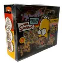The Simpsons Pieceless Puzzle By Ceaco 2 Sided Soft Durable Great 4 Travel Nice - $23.30