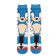 Adult Graphic Cotton Socks - New - Sega Sonic the Hedgehog - $9.99