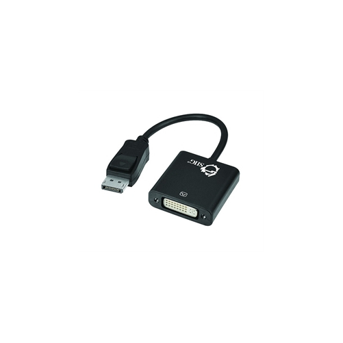 Siig CB-DP0P11-S1 CONVERTS DISPLAYPORT EQUIPPED SYSTEMS TO DVI-D DISPLAYS, DP TO  			